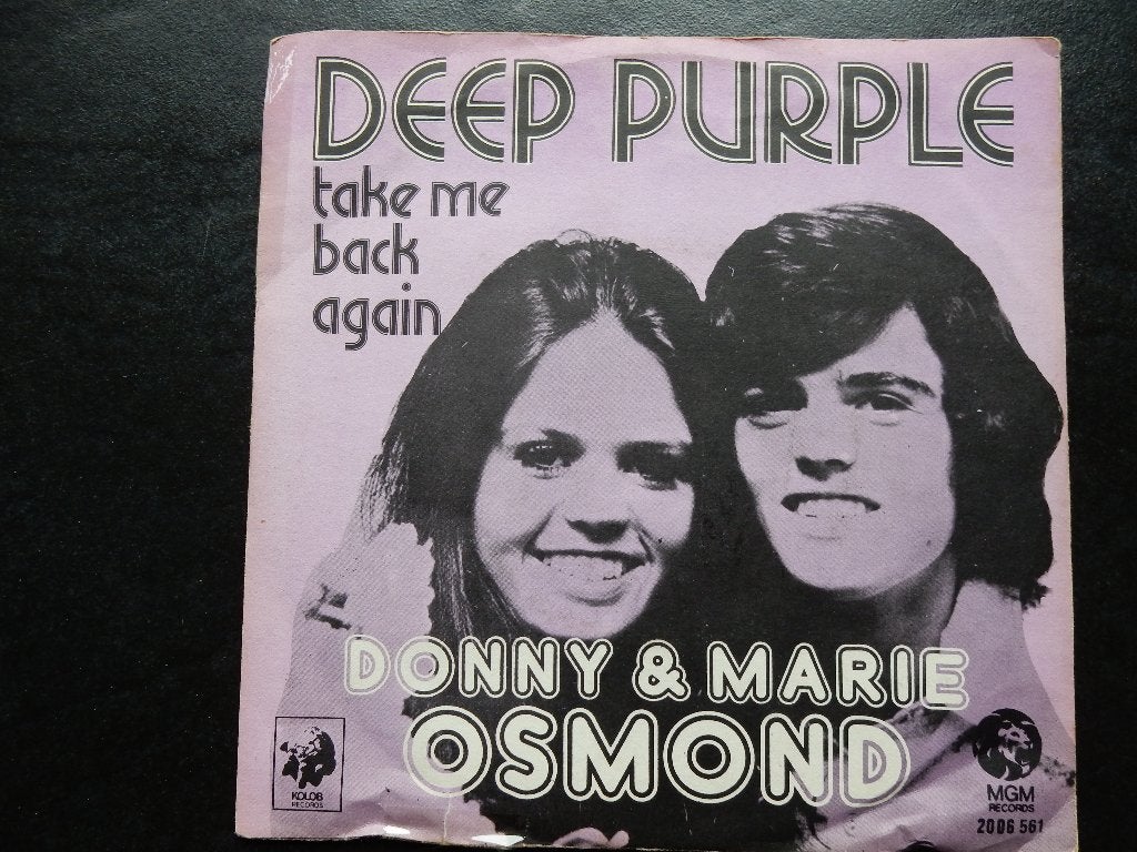 Donny & Marie Osmond - Deep purple, Ophalen of Verzenden, Zo goed als nieuw