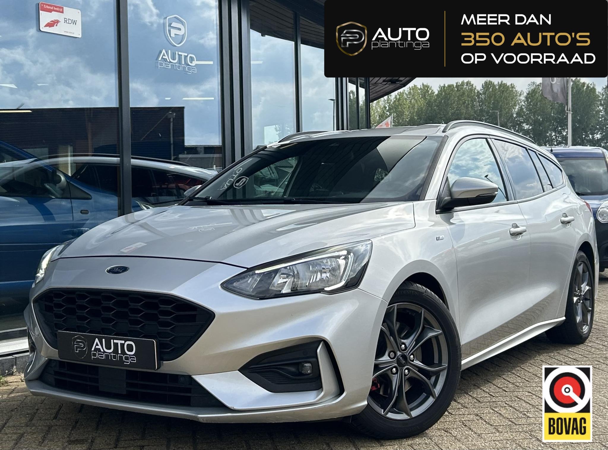 Ford Focus Wagon 1.5 EcoBoost ST Line Business 182PK | Volle, Euro 6, 700 kg, Leder en Stof, Origineel Nederlands