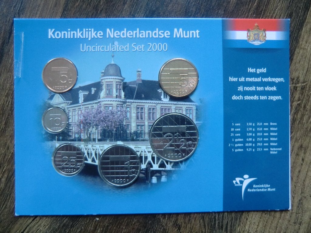 Uncirculated Set 2000, Postzegels en Munten, Munten | Nederland, Ophalen of Verzenden, Koningin Beatrix, Overige waardes, Setje