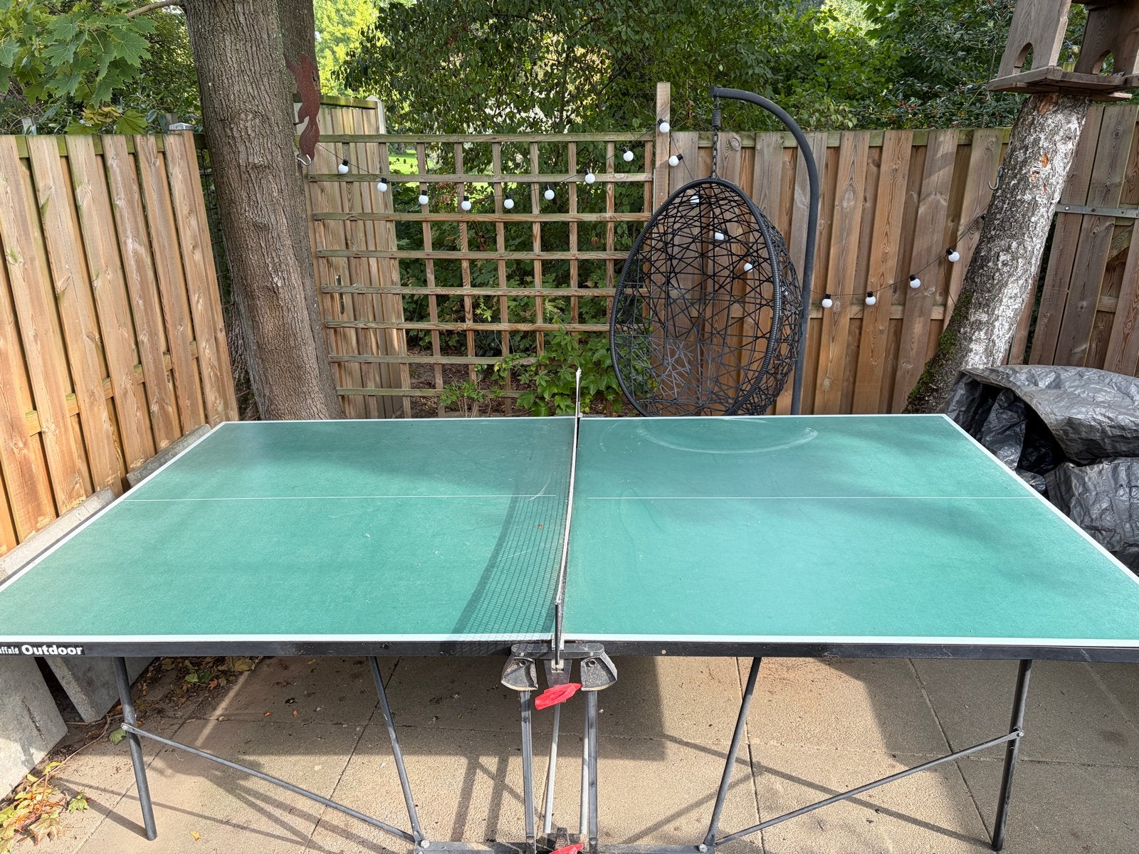 Buffalo Tafeltennistafel Outdoor - Inklapbaar & Verrijdbaar, Sport en Fitness, Ophalen, Gebruikt, Tafel Outdoor, Inklapbaar