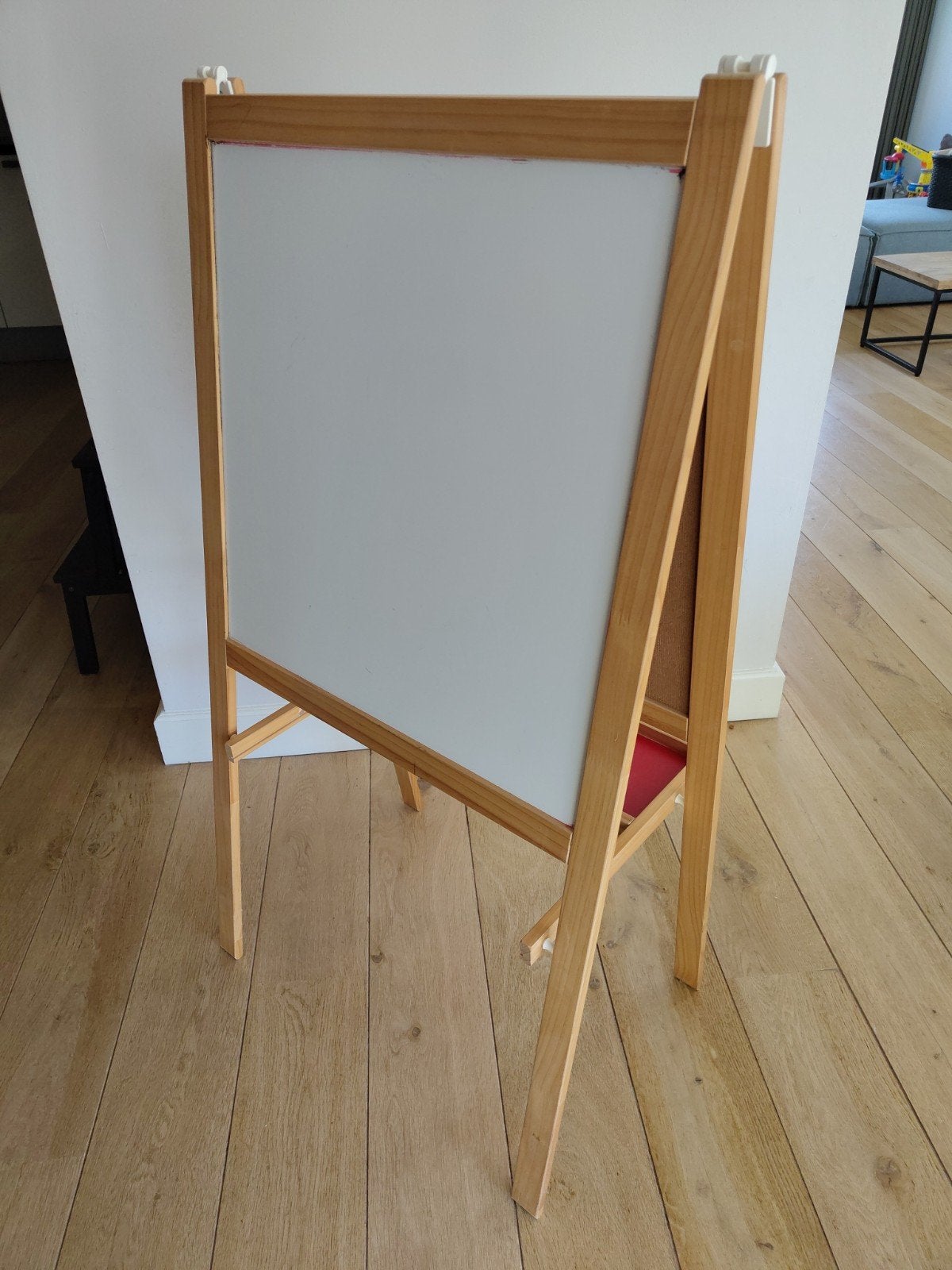 Houten Tekenbord / Schoolbord - Dubbelzijdig, Ophalen, Zo goed als nieuw, Knutselen