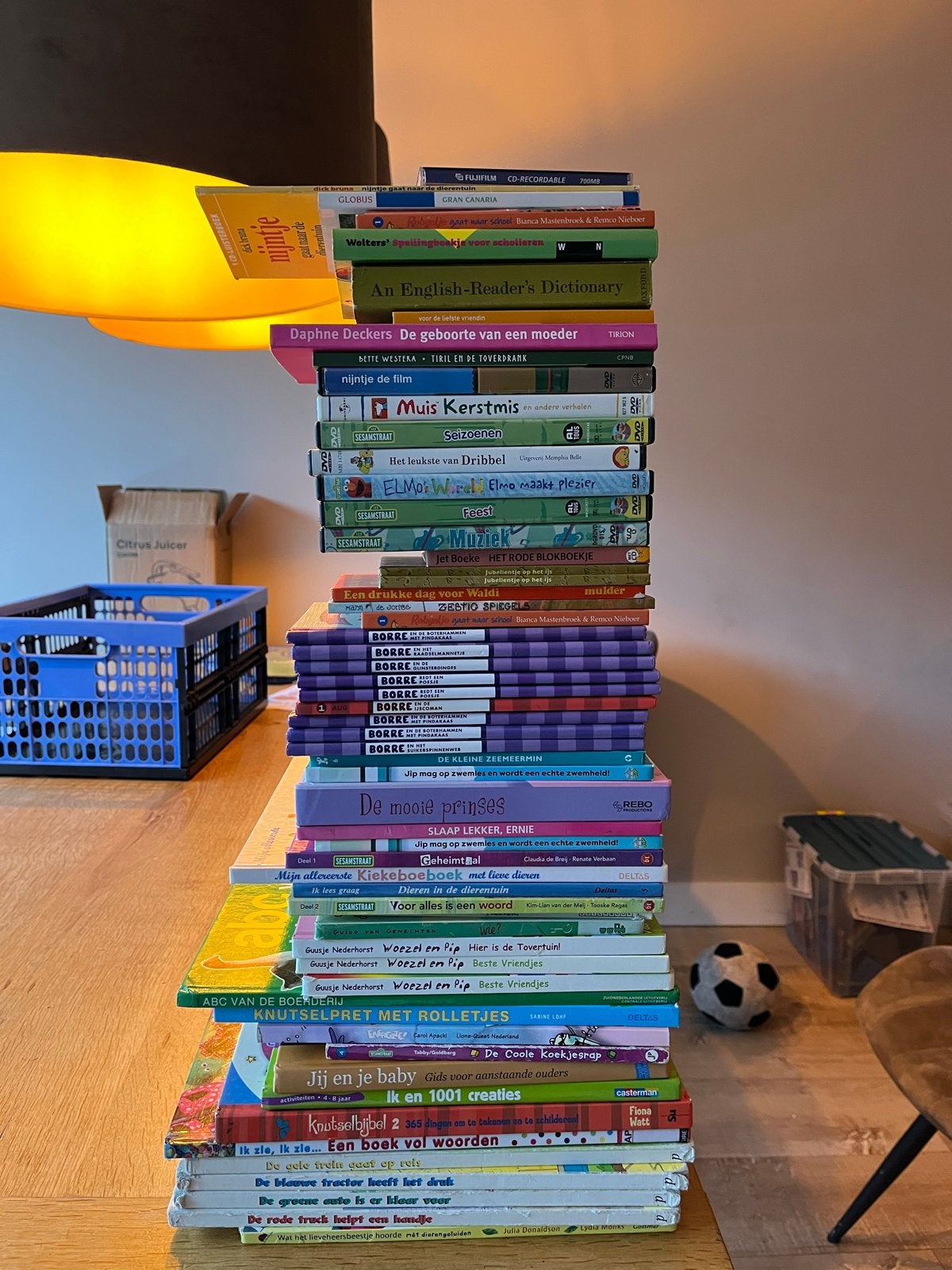 Grote collectie kinderboeken en DVD's, Ophalen, Gelezen, Fictie algemeen