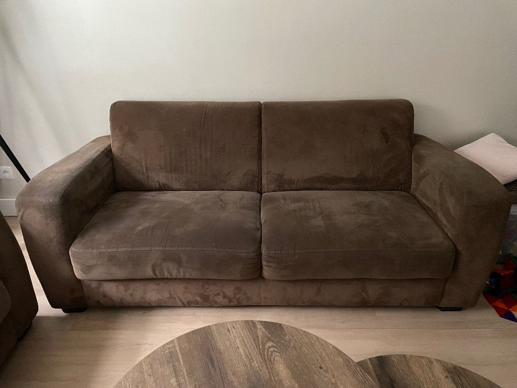 Bank, Ophalen, Gebruikt, Driepersoons, 75 tot 100 cm