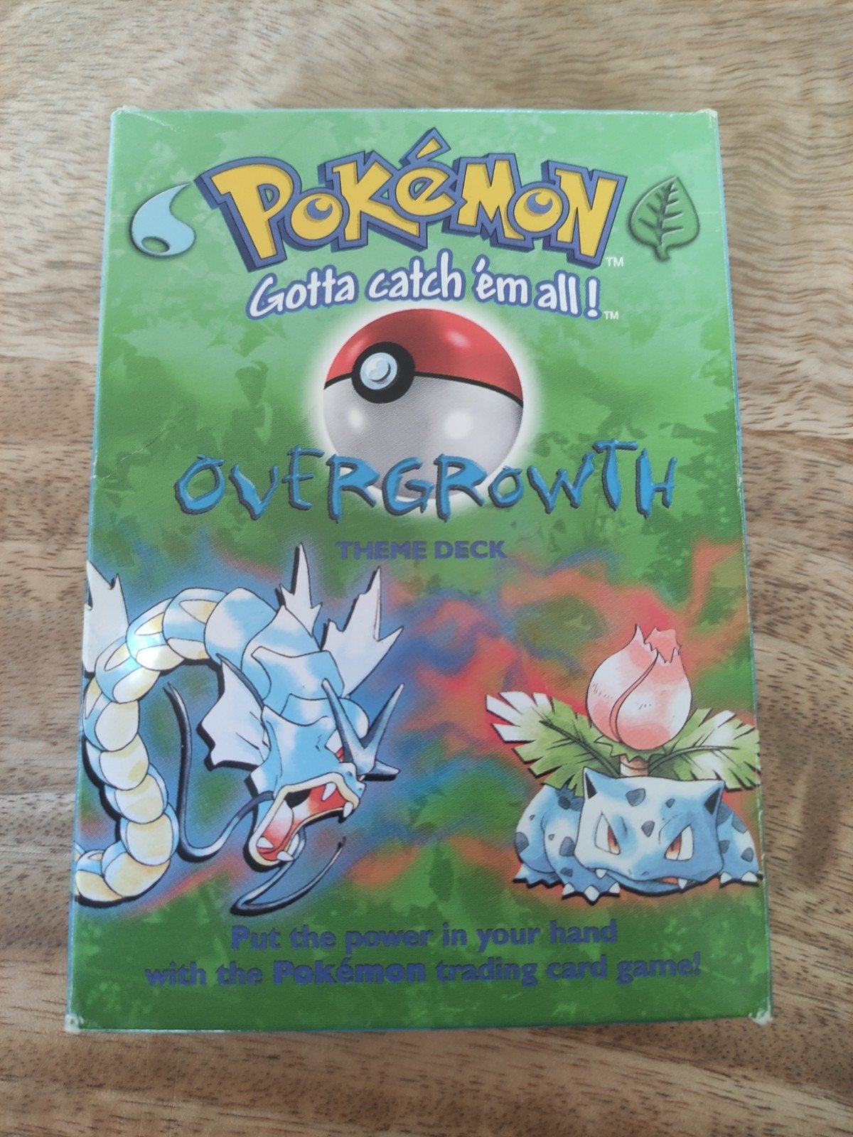 pokemon overgrowth theme deck compleet, Ophalen of Verzenden, Zo goed als nieuw