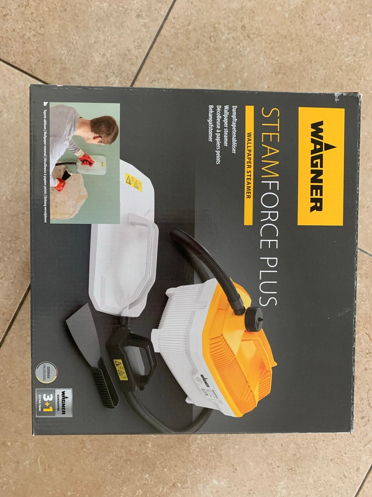 Wagner SteamForce Plus Behangafstomer, Ophalen, Zo goed als nieuw, Overige typen