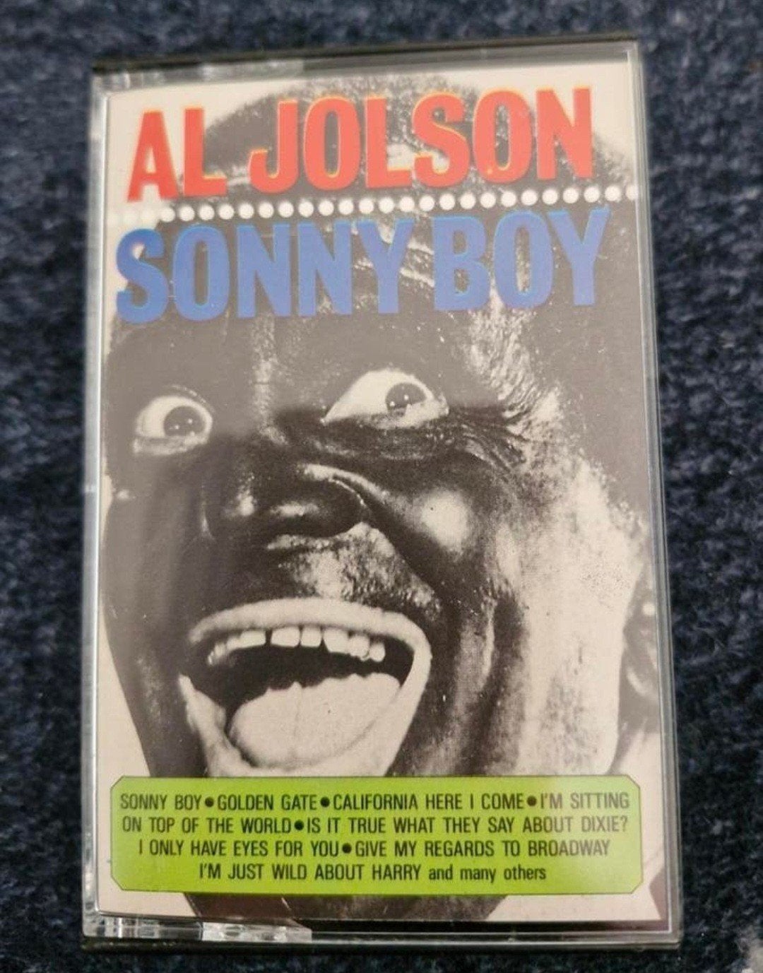 Cassettebandje Al Jolson, Ophalen of Verzenden, Zo goed als nieuw, Nederlandstalig, 1 bandje