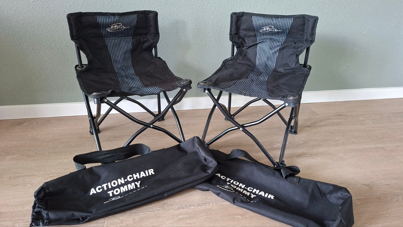 2 Bardani Action-Chair Tommy kinder campingstoelen, Caravans en Kamperen, Ophalen of Verzenden, Gebruikt, Campingstoel