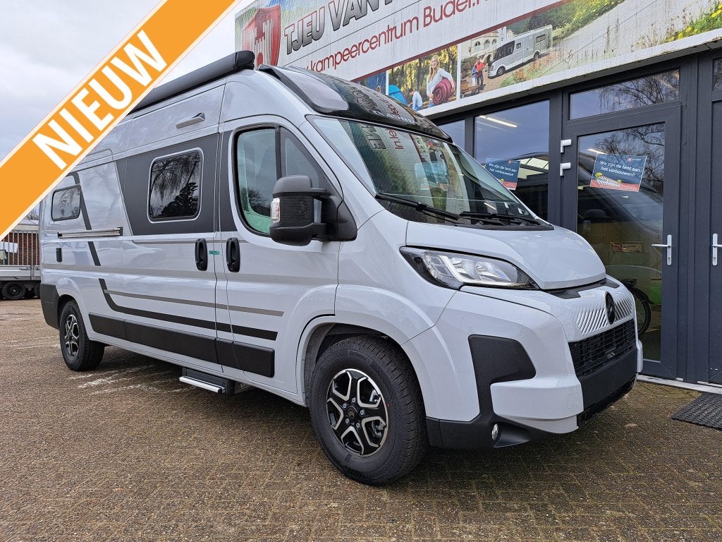 Adria Twin 600 SLB First Edition - Automaat, Caravans en Kamperen, Campers, Automaat, Buscamper of Camperbus, Koelkast, Tot en met 2