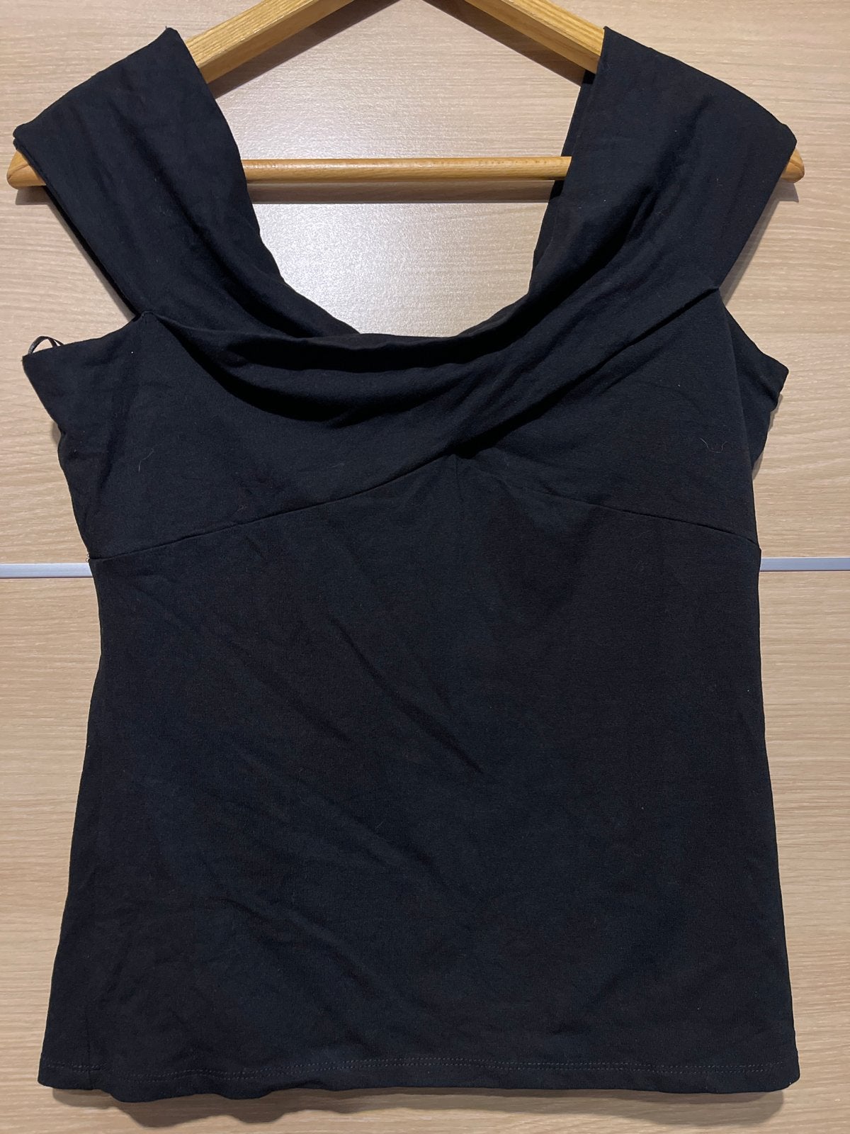 Coolcat Zwarte Off-Shoulder Top Maat XL, Zwart, Maat 46/48 (XL) of groter, Ophalen of Verzenden, Zo goed als nieuw