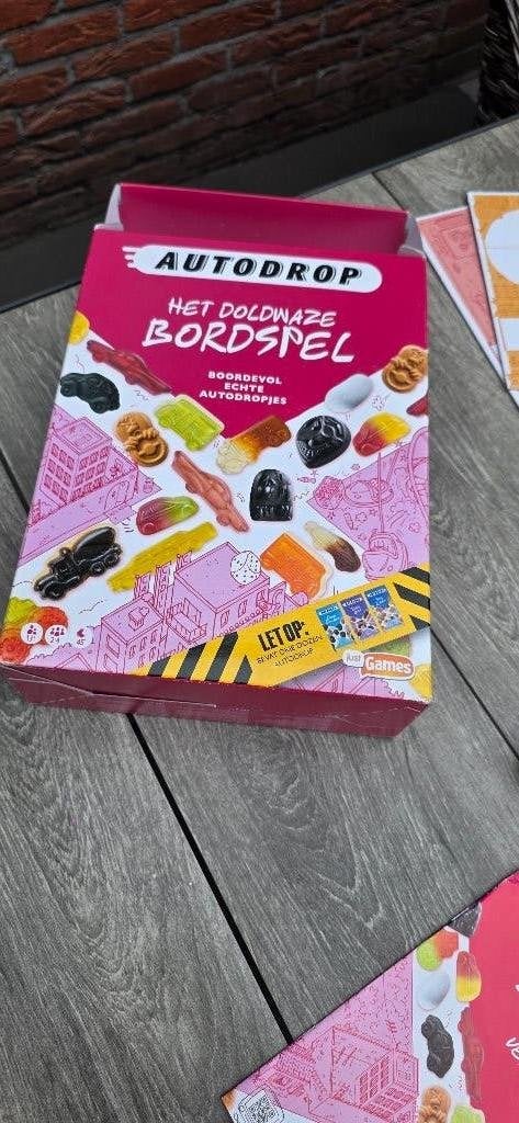 autodrop het doldwaze bordspel, Ophalen of Verzenden, Gebruikt