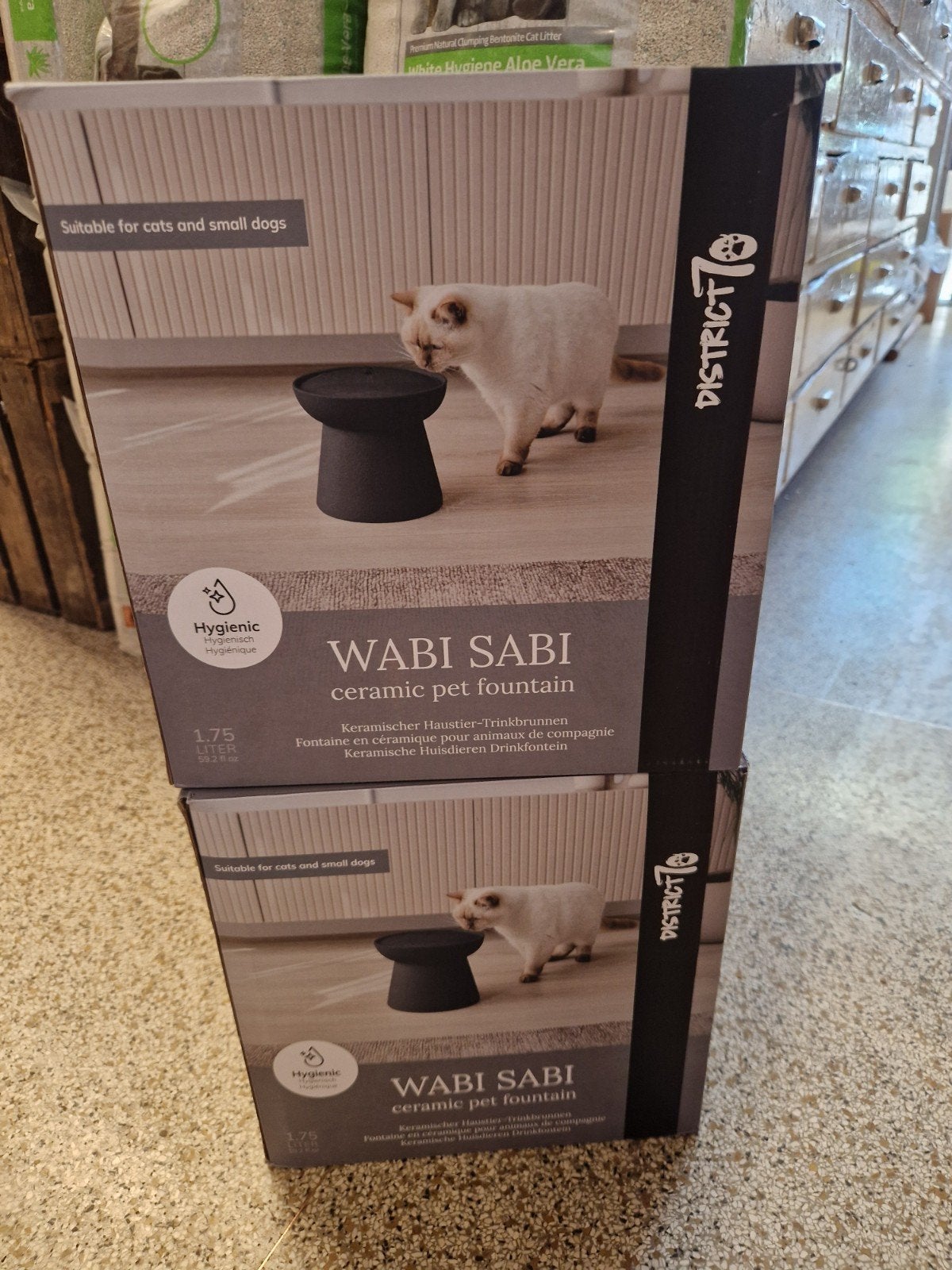 WABI SABI - Keramische drinkfontein Nieuw, Ophalen of Verzenden, Nieuw
