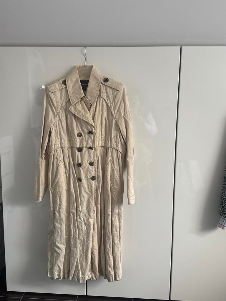 Creenstone Trenchcoat Maat 44 - Beige, Ophalen of Verzenden, Zo goed als nieuw, Maat 42/44 (L), Beige