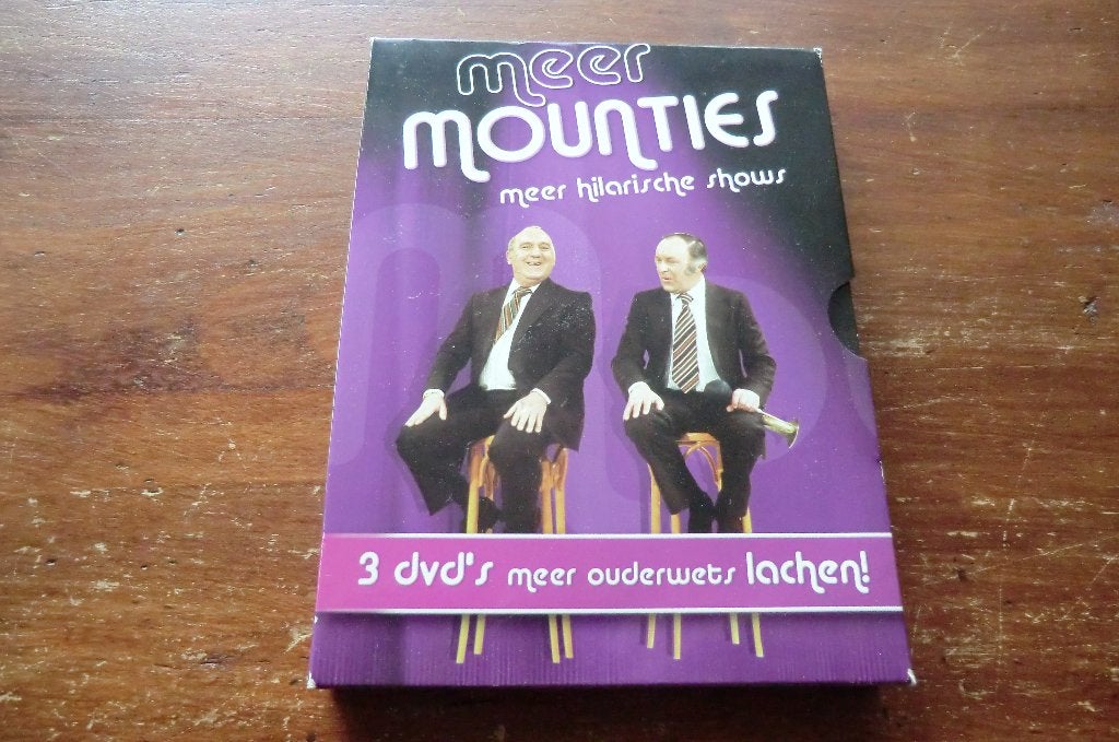 3DVD - meer Mounties - René van Vooren en Piet Bambergen, Cd's en Dvd's, Dvd's | Cabaret en Sketches, Stand-up of Theatershow