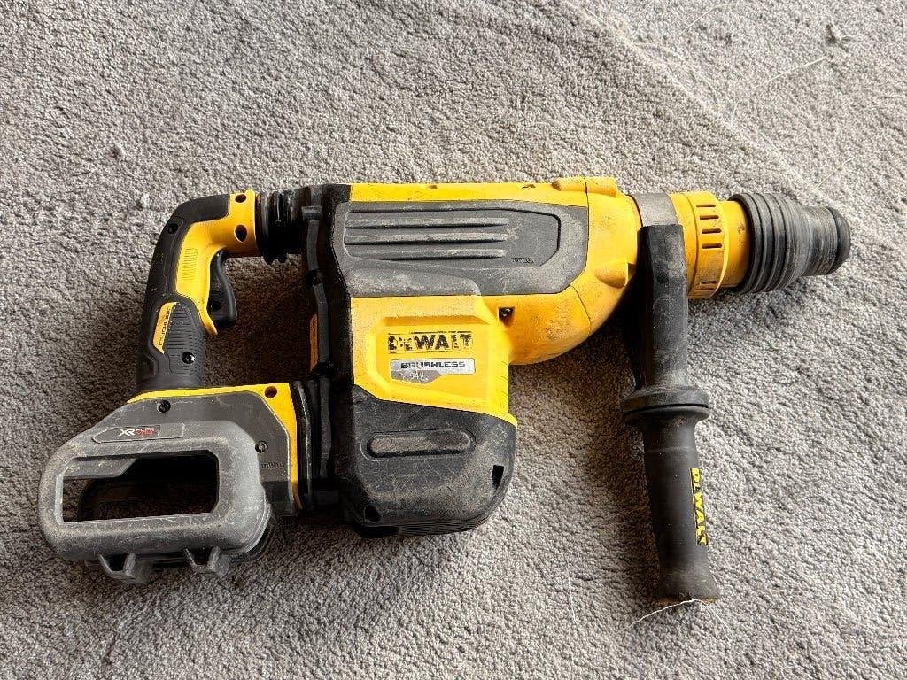 DeWalt DCH733 54V XR FlexVolt SDS-Max Boorhamer, 600 watt of meer, Boor- en/of Breekhamer, Ophalen of Verzenden, Zo goed als nieuw