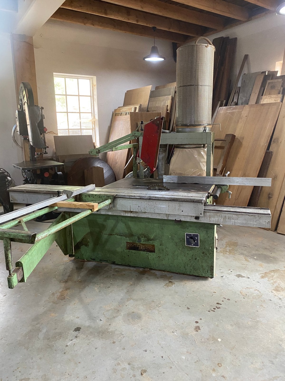 Altendorf horizontale formaatzaagmachine, Ophalen, Gebruikt, 70 mm of meer, Overige typen