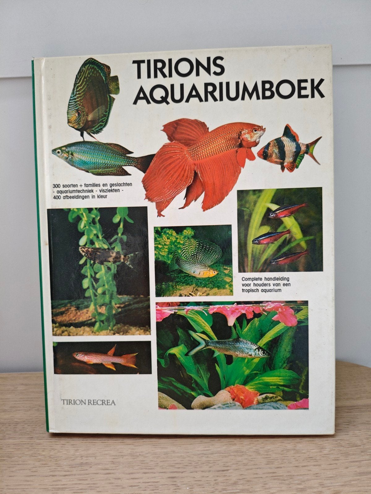 Tirions Aquariumboek - Vintage Aquarium Boek, Boeken, Natuur, Ophalen of Verzenden