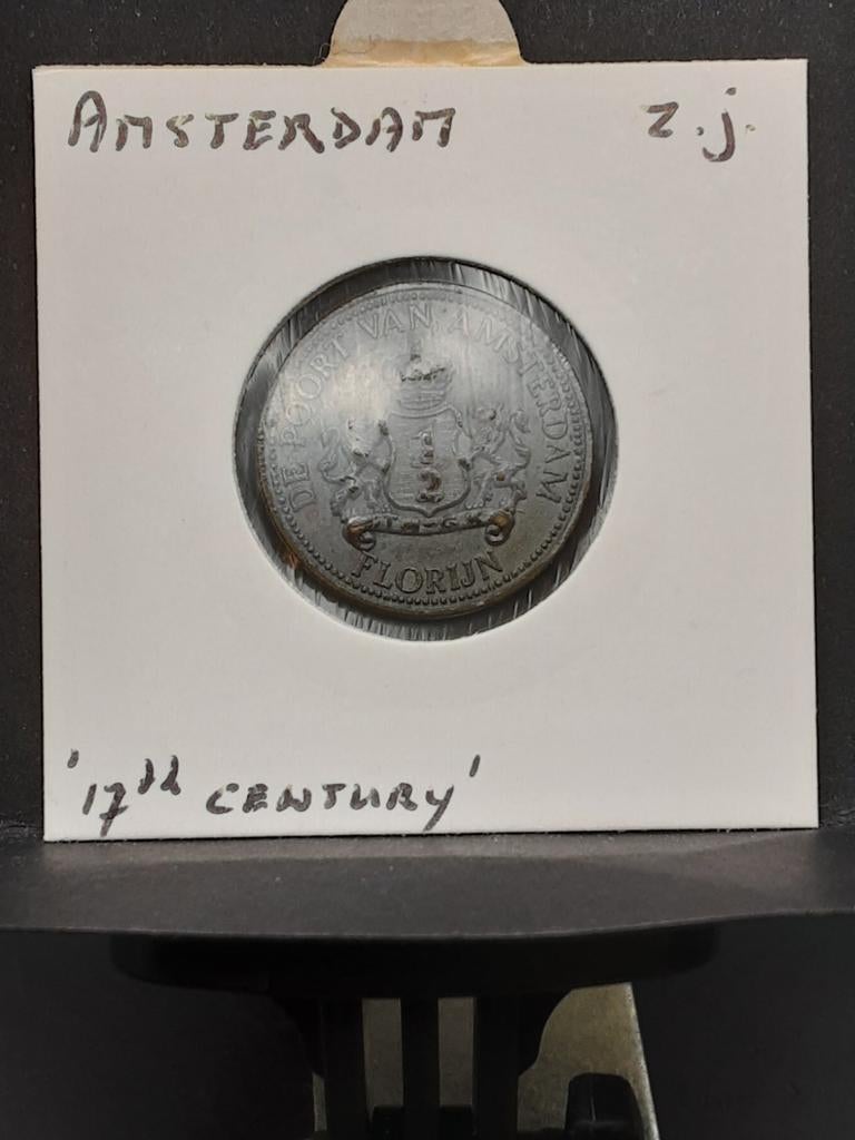 Penning Amsterdam, Ophalen of Verzenden, Overige materialen, Nederland