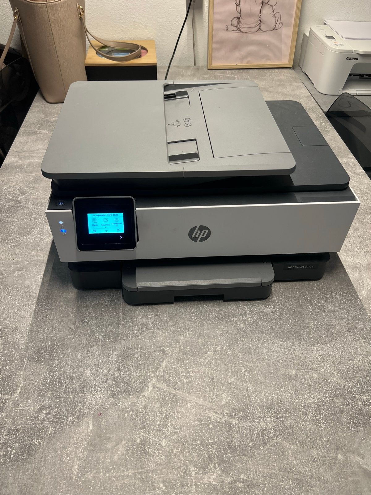 HP officejet 8010 serries  - Inktkop mogelijk uitgedroogd, Computers en Software, Ophalen, Inkjetprinter, All-in-one, Kleur printen