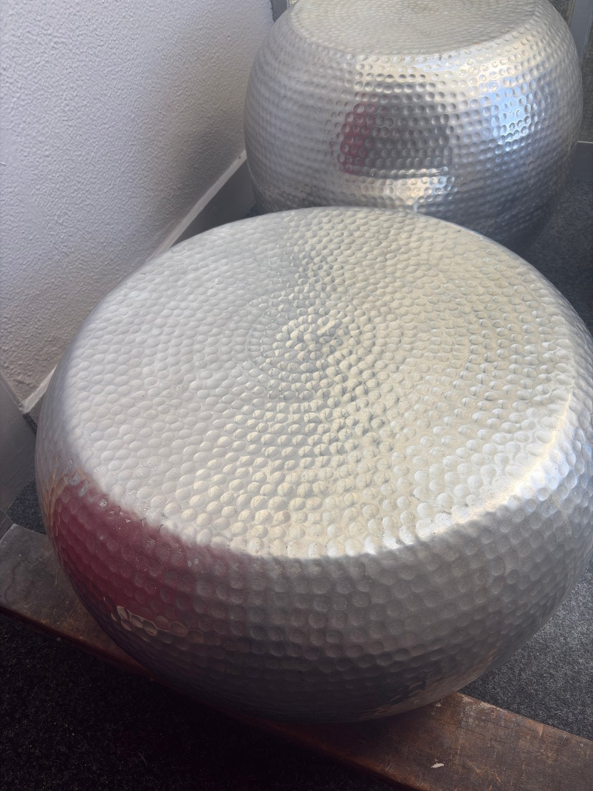 Set van 3 Riviera Maison koffietafels – €100, Huis en Inrichting, Tafels | Salontafels, Ophalen, Rechthoekig, 50 tot 100 cm