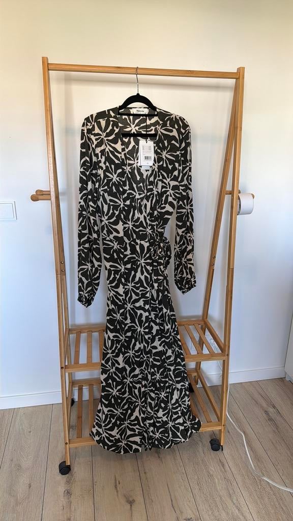 Overslag jurk Modström, Kleding | Dames, Jurken, Maat 38/40 (M), Overige kleuren, Nieuw, Ophalen of Verzenden