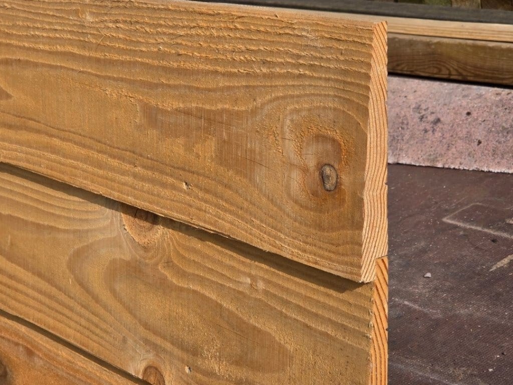 36 m2 Douglas Zweeds rabat - € 2,70 per meter - nr: TP150, Ophalen, Nieuw, 250 cm of meer, Planken