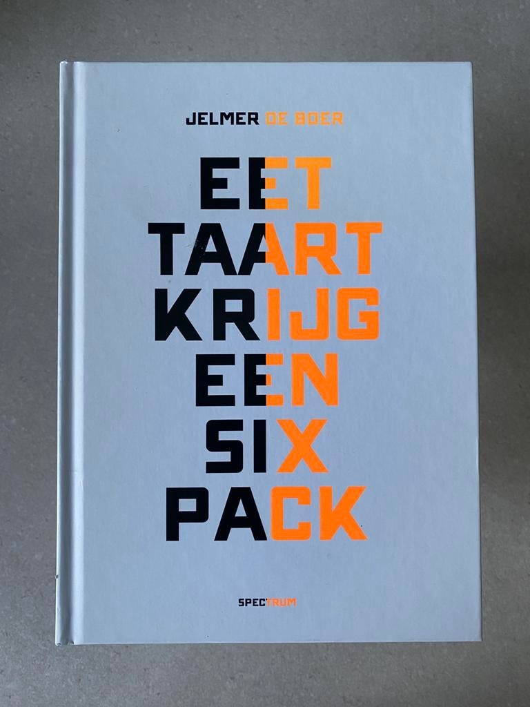 Jelmer de Boer - Eet taart, krijg een sixpack, Ophalen of Verzenden, Zo goed als nieuw, Jelmer de Boer