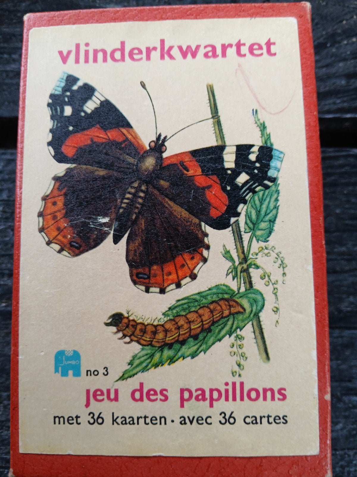 vlinderkwartet, Ophalen of Verzenden, Speelkaart(en)