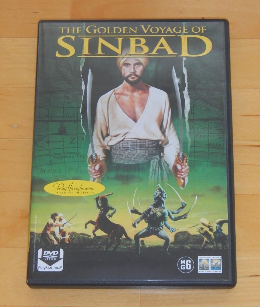 dvd - The Golden Voyage of Sinbad, Cd's en Dvd's, Alle leeftijden, Ophalen, Zo goed als nieuw