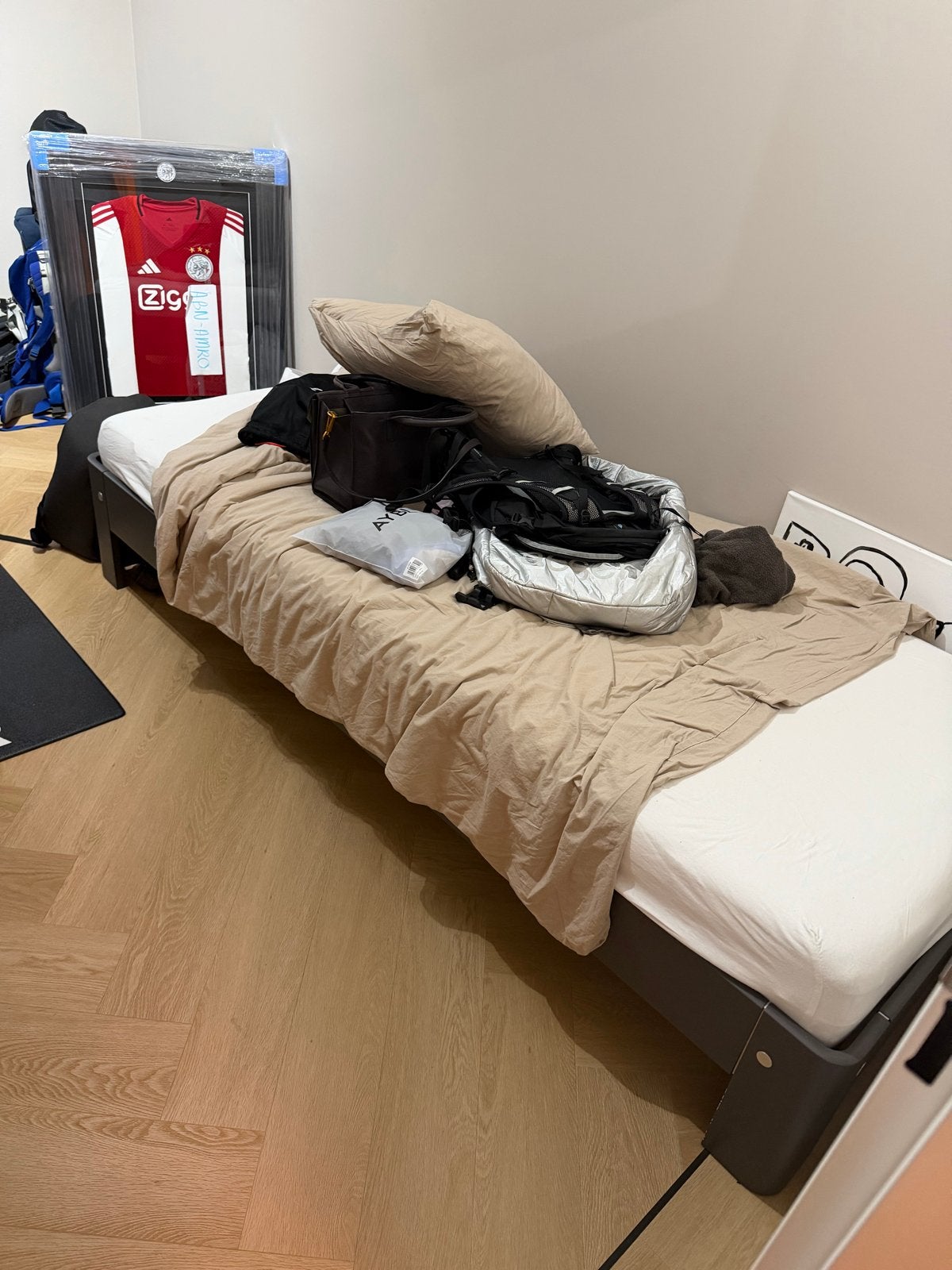 Eenpersoonsbed gratis ophalen met matras, Ophalen, Gebruikt, 90 cm, Eenpersoons
