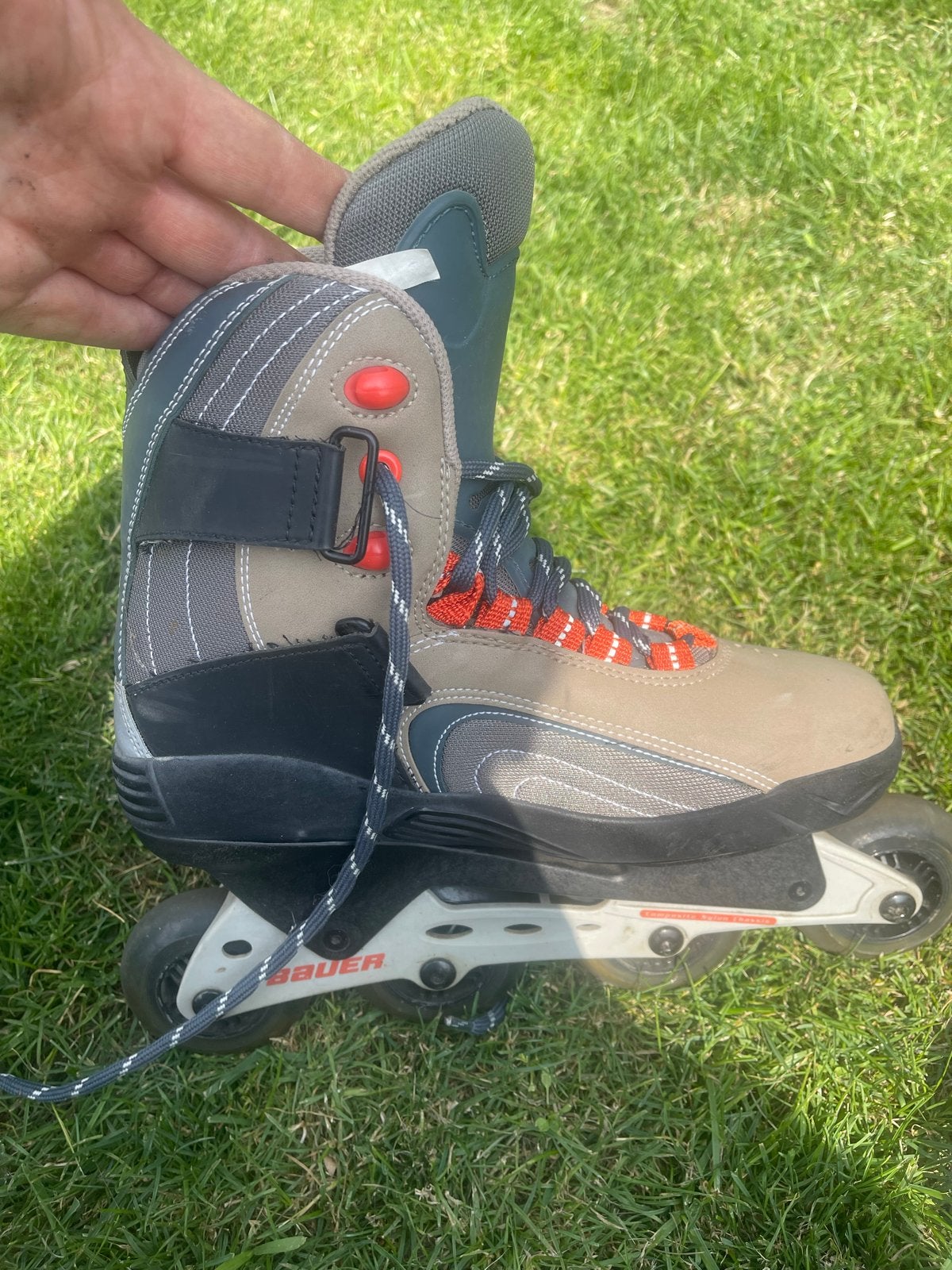 Bauer inline skates - Maat 40 (US 7, UK 6), Ophalen, Gebruikt, Overige typen, Bauer