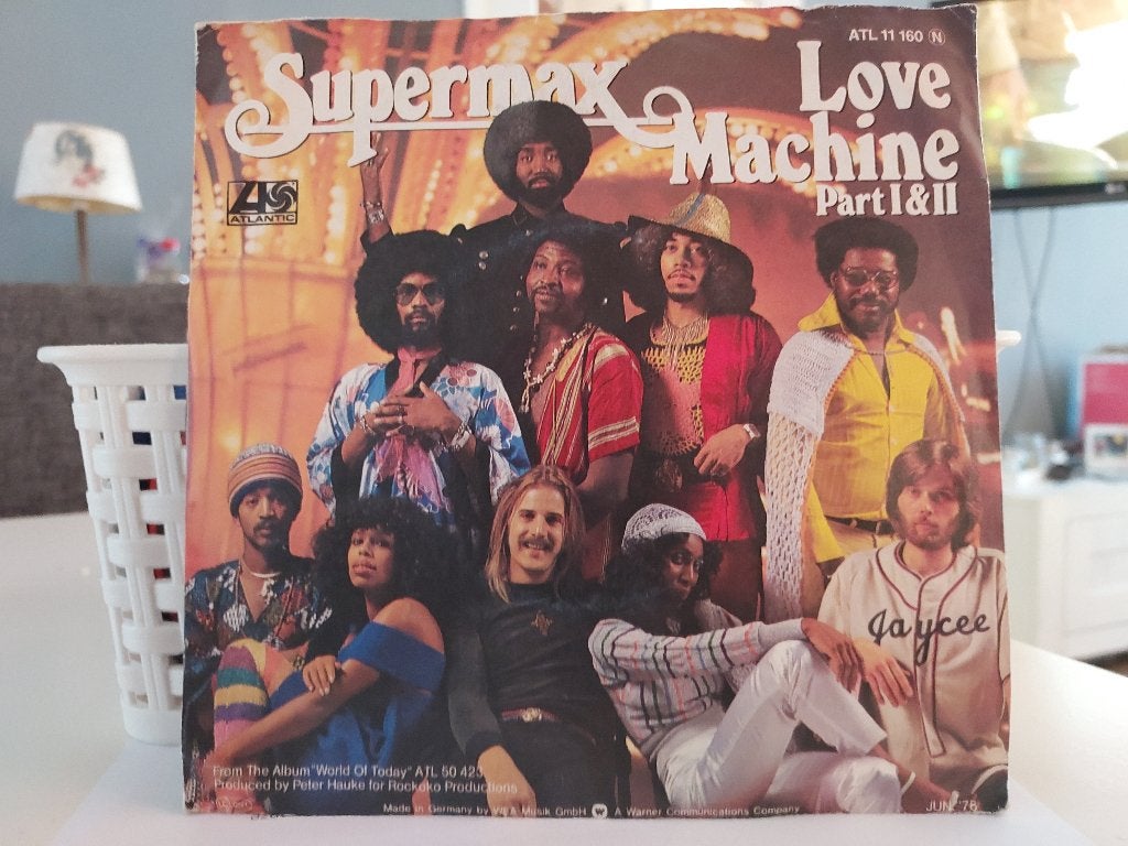 7" Single Supermax - Love Machine (Part I & II), Gebruikt, 7 inch, Ophalen of Verzenden, Pop
