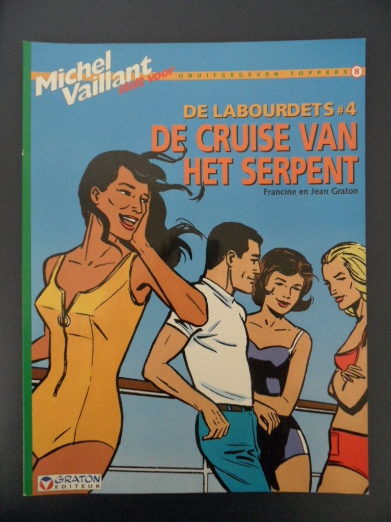 Michel Vaillant. Onuitgegeven Toppers Nr 8., Boeken, Eén stripboek, Ophalen of Verzenden, Gelezen