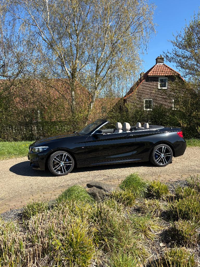BMW 2-Serie 220i 184pk Aut 2018 Zwart, 1998 cc, Achterwielaandrijving, Euro 6, 4 cilinders