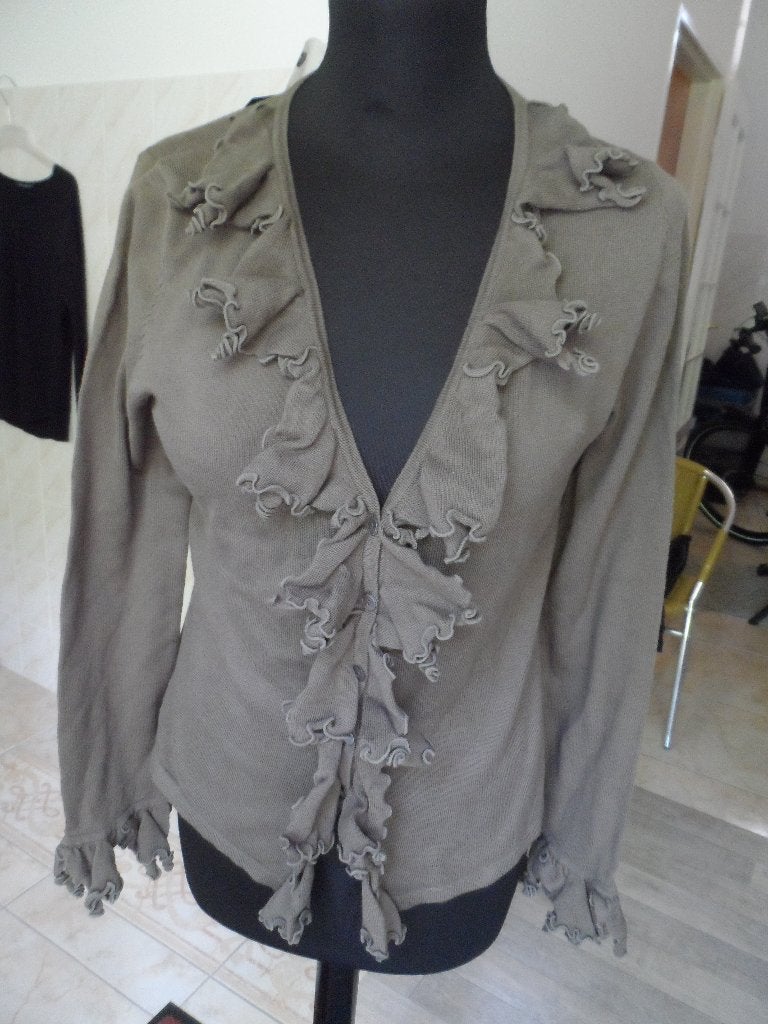 vest van oui nieuw met kaartje, Kleding | Dames, Verzenden, Zo goed als nieuw, Maat 36 (S), Groen