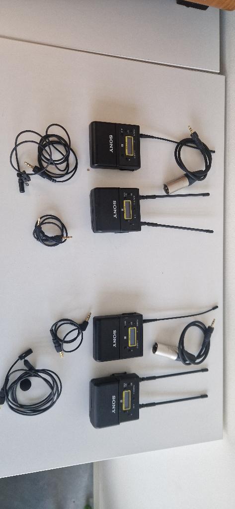 Sony URX-P40 & UTX-B40 zenderset, Ophalen of Verzenden, Zo goed als nieuw, Audio