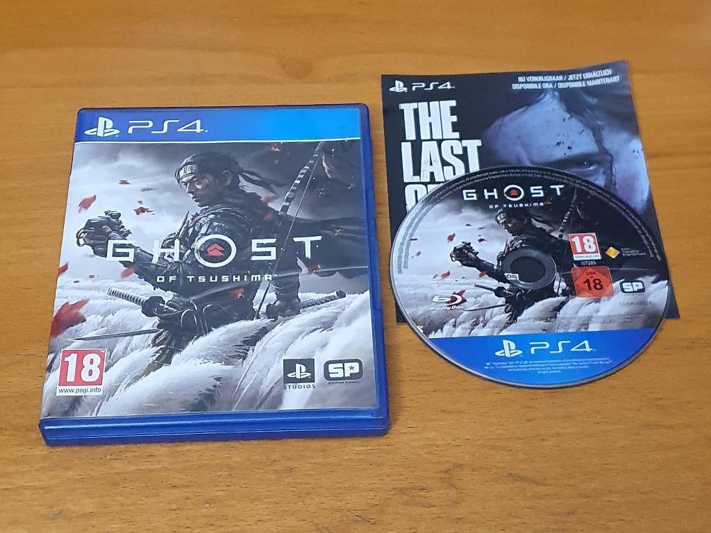 PS4 | Ghost of Tsushima, Spelcomputers en Games, Avontuur en Actie, Gebruikt, Vanaf 18 jaar, 1 speler