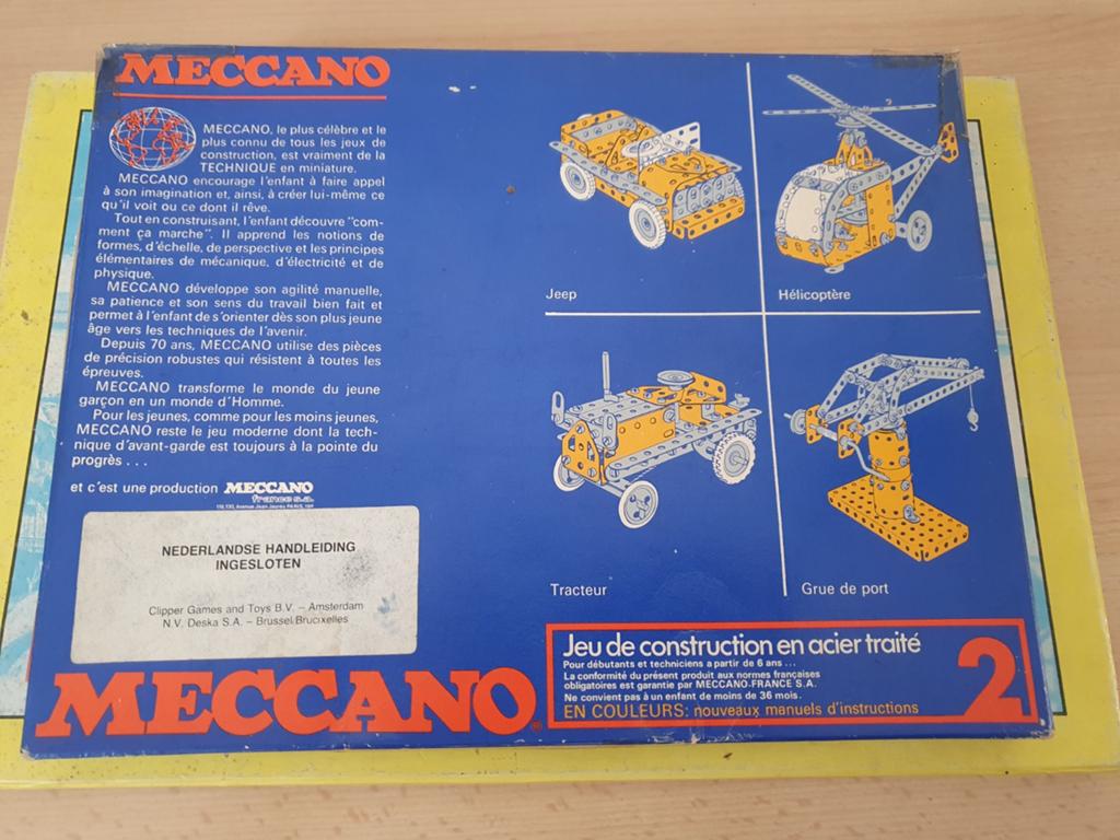 Vintage Meccano en TemSi metalen constructie/bouw speelgoed, Ophalen of Verzenden
