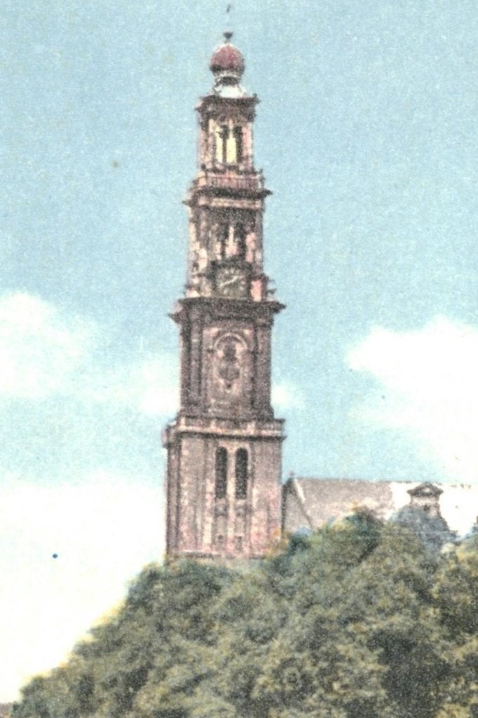 700441	Amsterdam	Prinsengracht Westertoren	 	Onbeschreven, Ophalen of Verzenden, 1940 tot 1960, Ongelopen, Noord-Holland