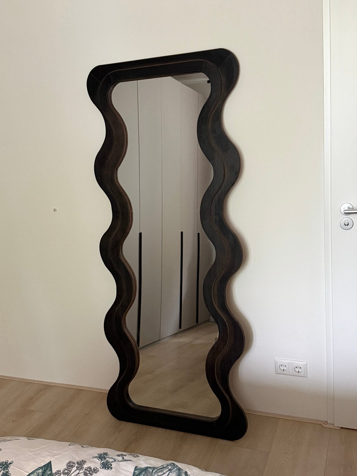 Spiegel Marone Bruin - 1 jaar oud, Ophalen, Zo goed als nieuw, Overige vormen, 150 tot 200 cm