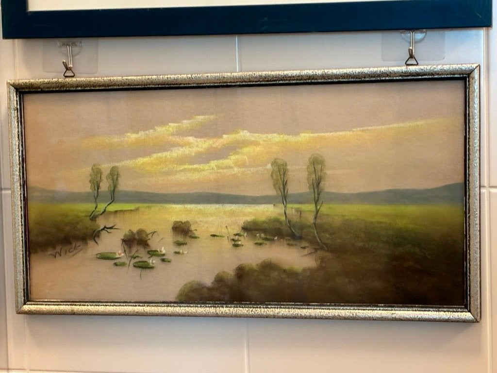 Schilderij landschap, Ophalen, Impressionistisch, Landschap, Aquarel
