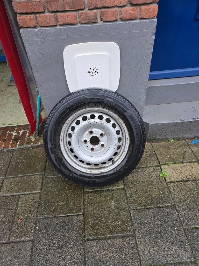 Reserveband met velg Transporter T5 / T6, Ophalen