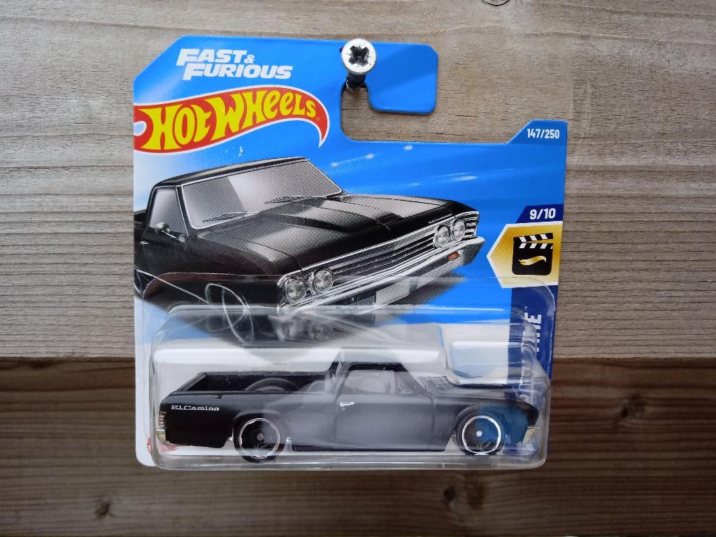 Chevrolet El Camino Hotwheels Fast & Furious, Hobby en Vrije tijd, Modelauto's | Overige schalen, Ophalen, Nieuw, Auto