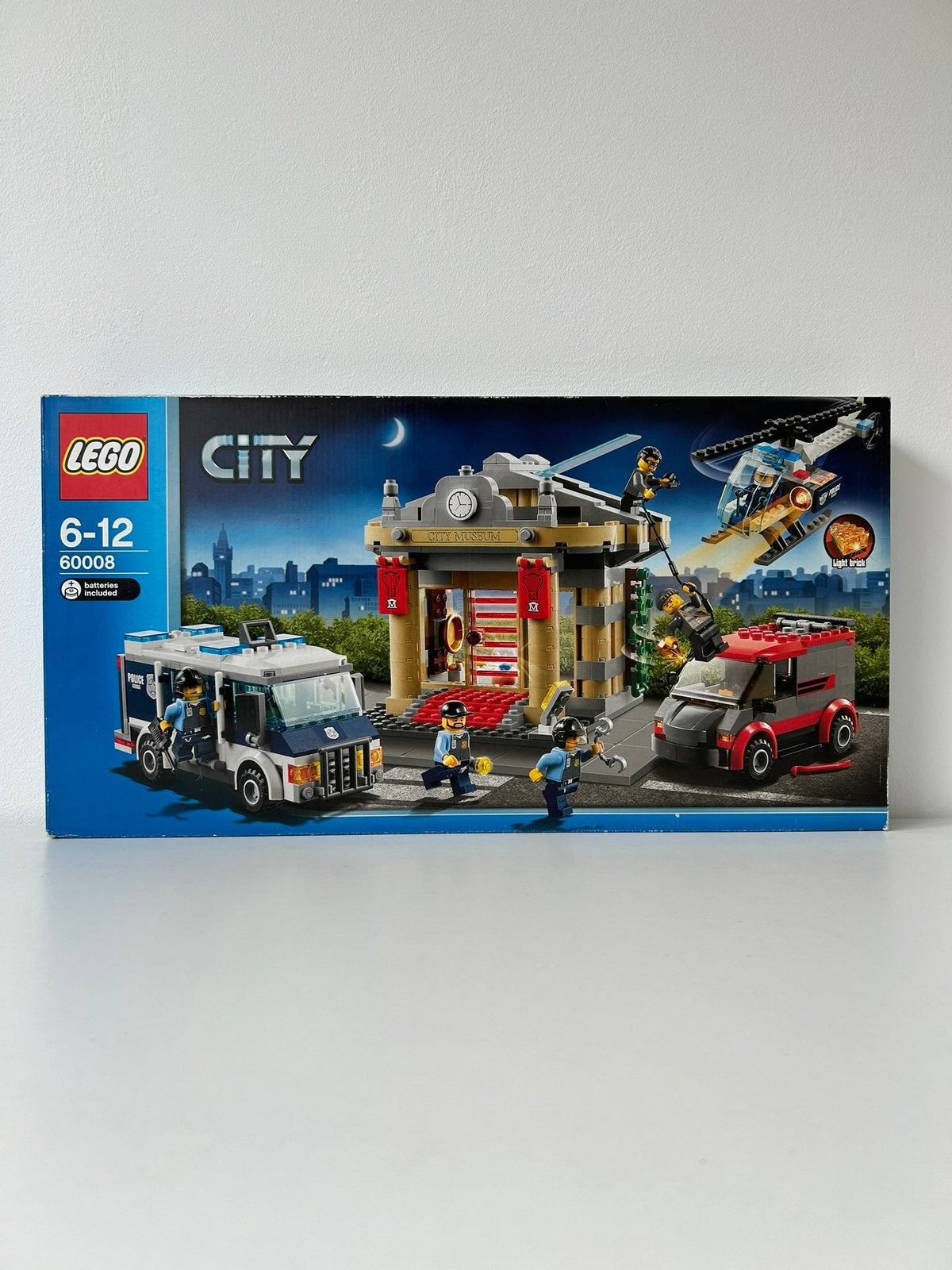 Lego 60008 - Lego City Museum Overval - *NIEUW*, City, Nieuw, Ophalen of Verzenden, Product.compliance@lego.com