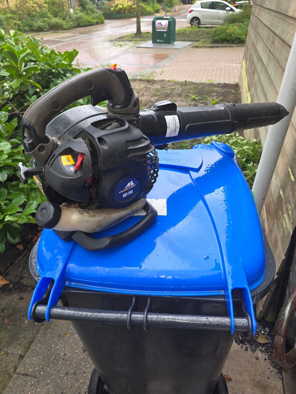 McCulloch GBV 345 Bladblazer - Benzine bladblazer, Ophalen, Benzine, Gebruikt, Handgedragen