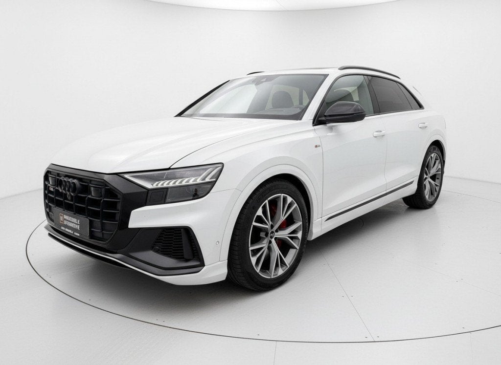 Audi Q8 60 TFSI E Q COMPETITION, S-Line B&O, HUD, 360, ACC,, Auto's, Audi, Automaat, Gebruikt, Euro 6, 2995 cc