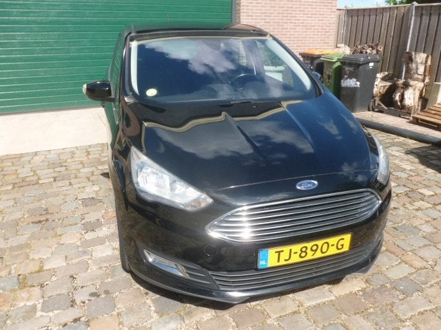 Ford C-Max 1.5 Tdci 120pk MPS 2017 Zwart AUTOMAAT, Auto's, Stof, 4 cilinders, Zwart, Diesel
