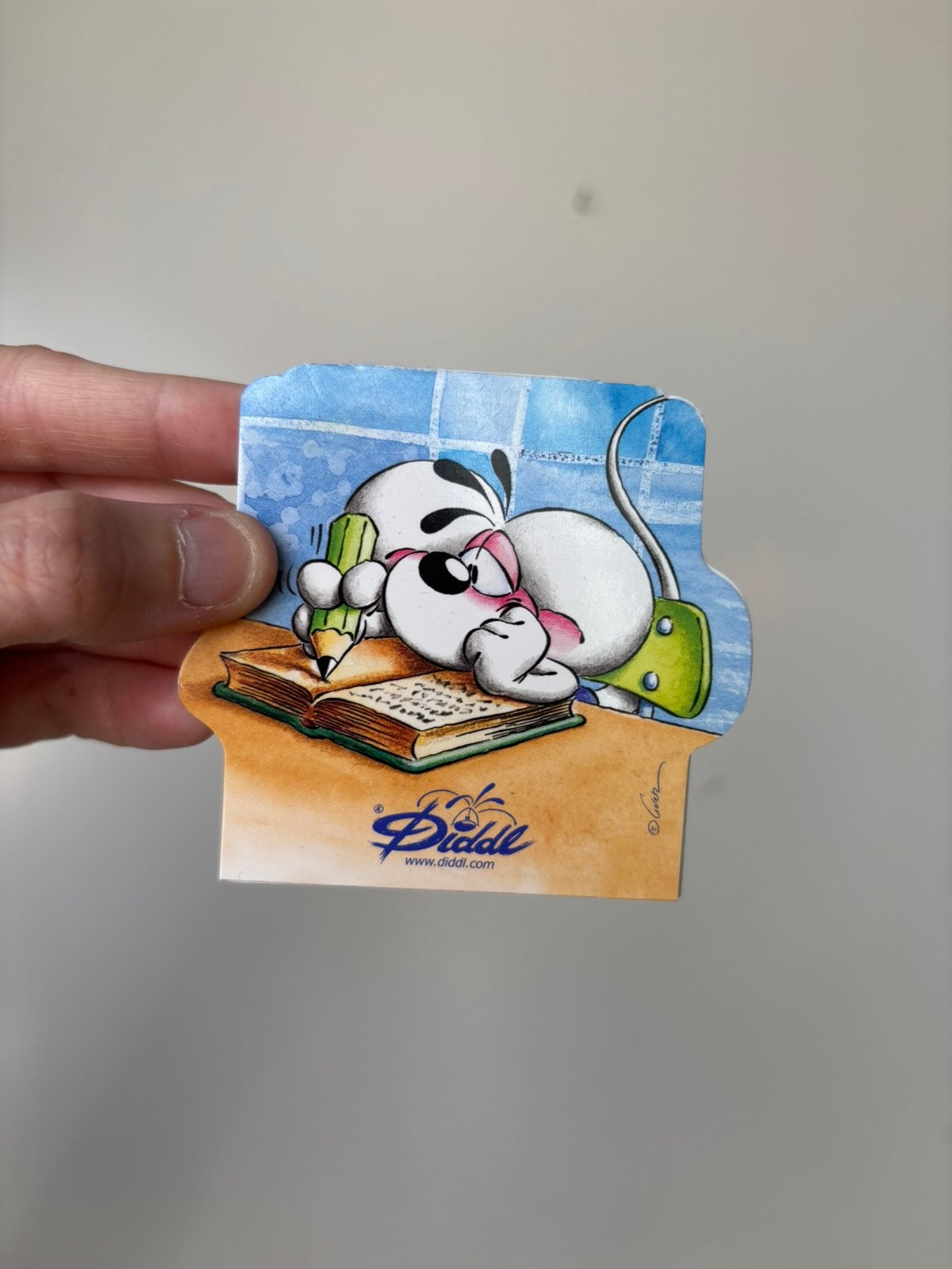 Diddl plak memo blok nummer 50, Verzenden, Zo goed als nieuw, Papier, Kaart of Schrift