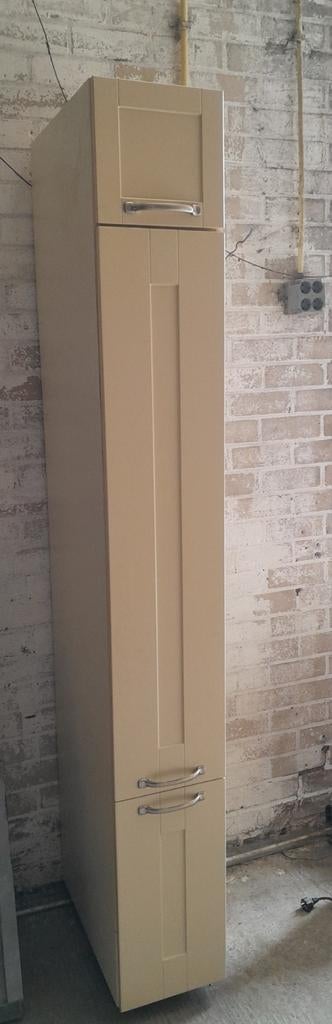 Apothekerskast - 2192x585x300mm - Fineer laat los, Ophalen of Verzenden, Gebruikt