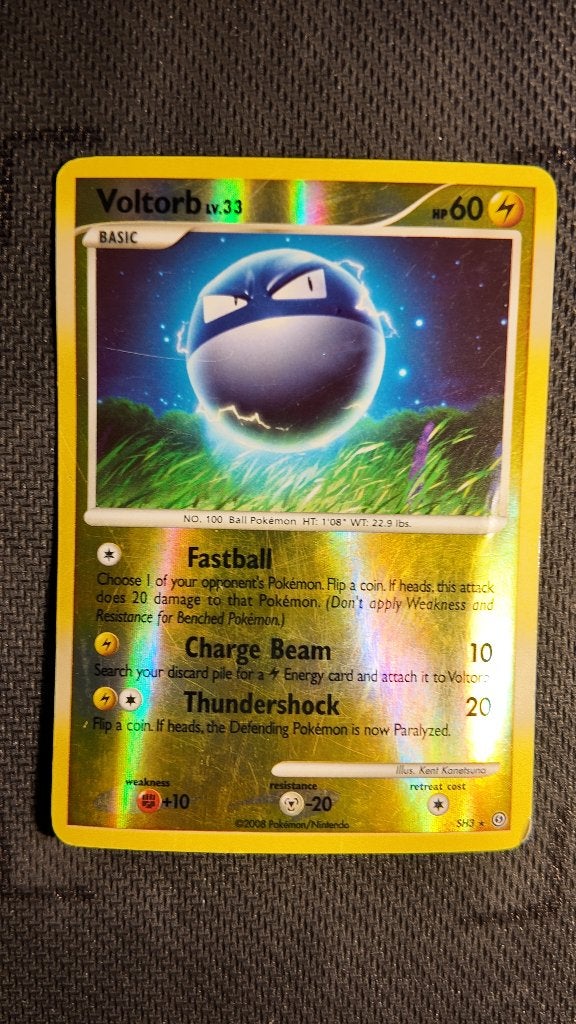 Voltorb SH3 Stormfront | Pokemon kaart, Ophalen, Losse kaart