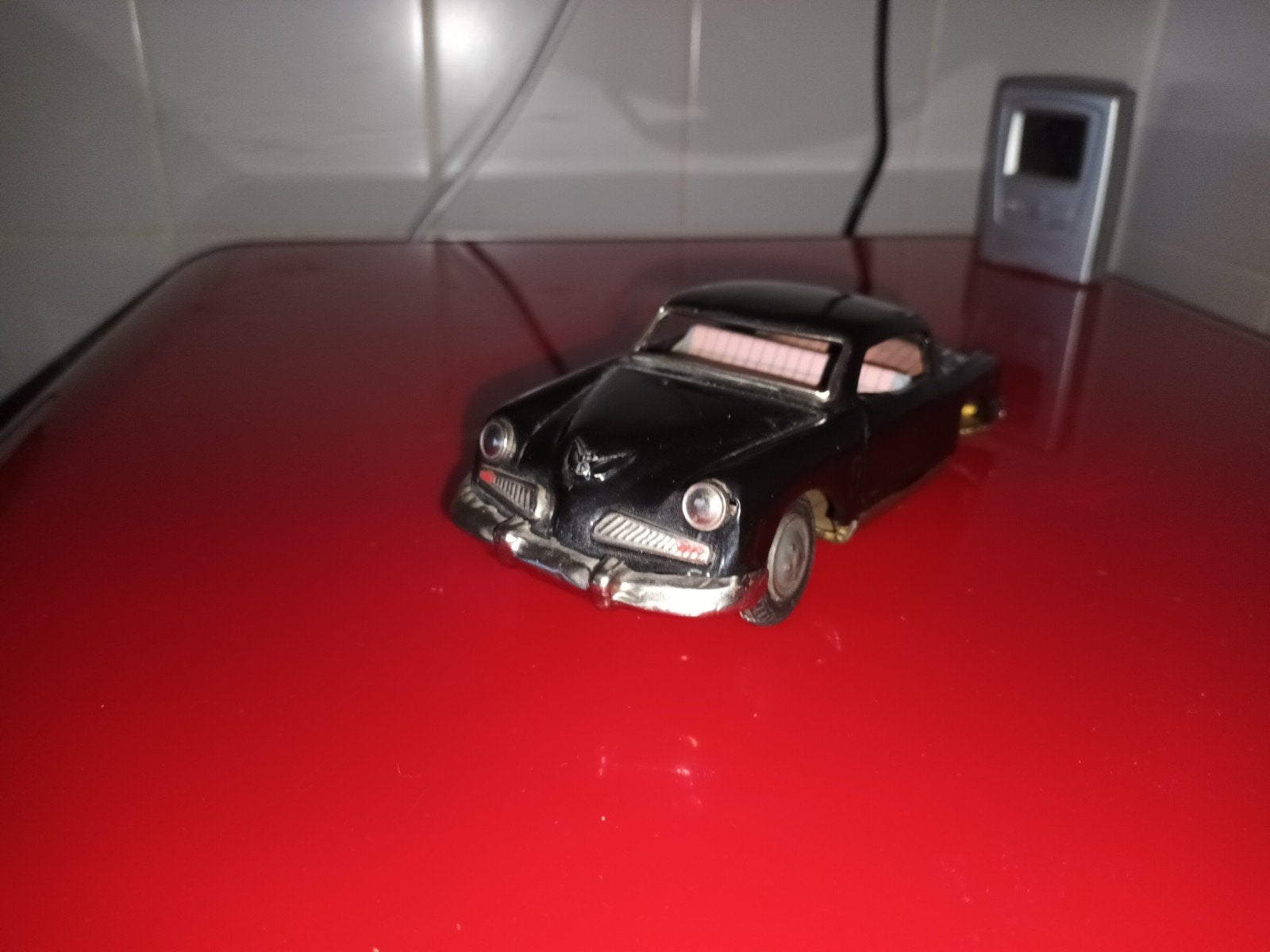 blikken speelgoed. studebaker 1950. frictie. San. Japan., Antiek en Kunst, Ophalen of Verzenden